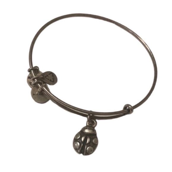 Alex and Ani Ladybug Bracelet - Picture 1 of 3
